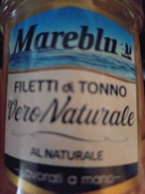 Filetti di tonno vero naturale