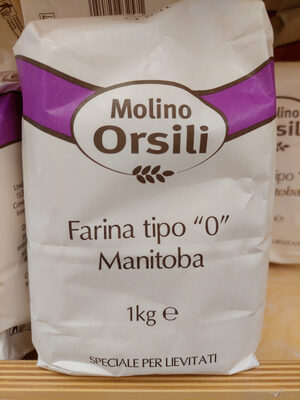 Farina tipo "0" Manitoba front packaging