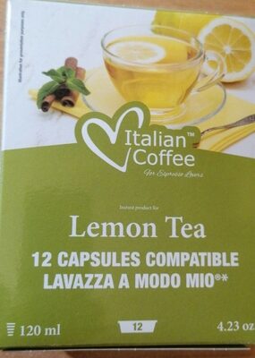 Lemon tea capsule