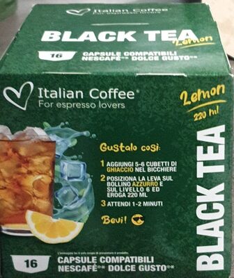 Black Tea lemon