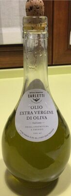 Olio extra vergine di oliva front packaging