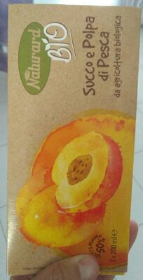 succo e polpa di pesca