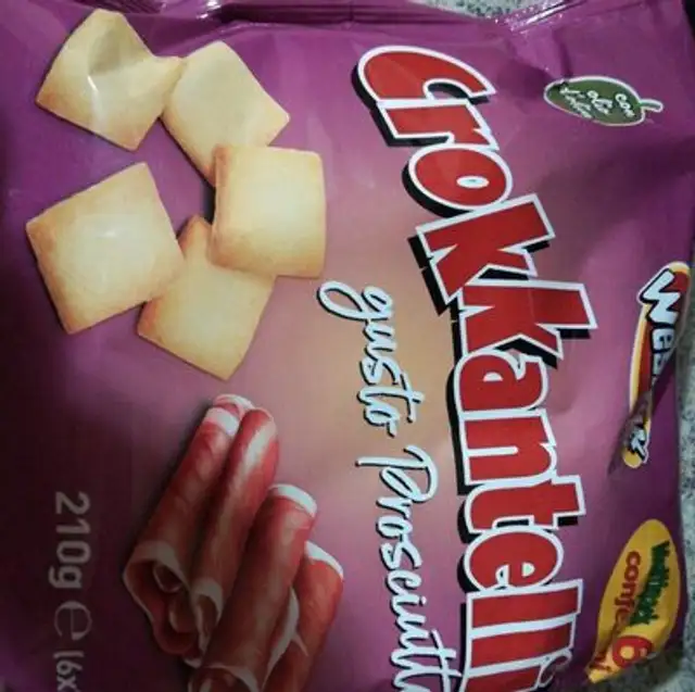 Crokkantelli gusto prosciutto front packaging