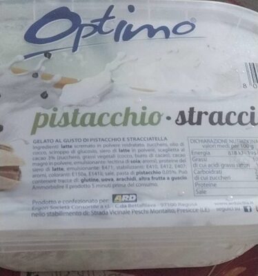 Gelato pistacchio stracciatella