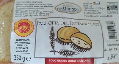 Pagnotta del Dittaino DOP