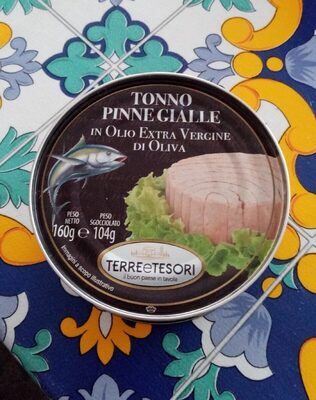 Tonno pinne gialle front packaging