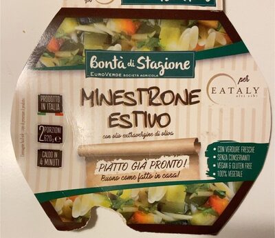 Minestrone estivo front packaging
