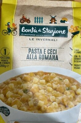 Pasta e ceci alla romana