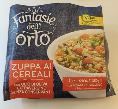 Fantasie dell'orto front packaging