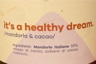 Crema mandorla cacao