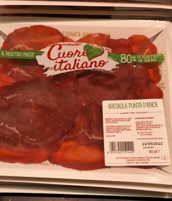 Bresaola punta d'anca