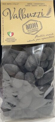 Mini alla segale e carbone