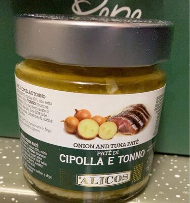 Pate cipolla e tonno