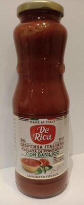 Passata di pomodoro con basilico