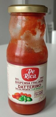 Datterino salsa pronta con basilico