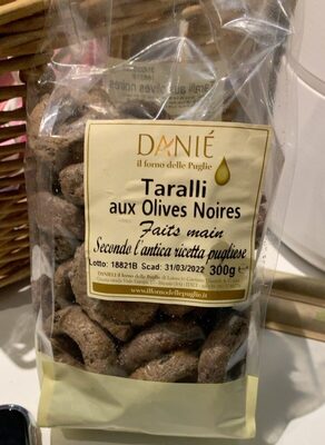 Taralli aux olives noires