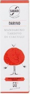 Cioccolata Di Modica Con Mandarino Tardivo Bio (50G) front packaging