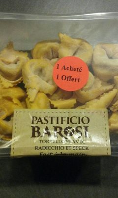 Tortelloni avec Radicchio et Speck front packaging