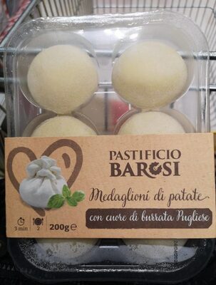 Medaglioni di Patate con cuore di burrata pugliese