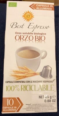 Orzo solubile biologico ORZO BIO