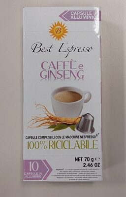 Best Espresso - Caffè e Ginseng