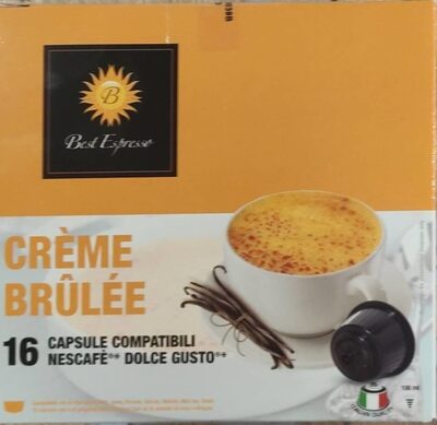 Capsule crème brûlée