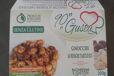 Gnocchi ai funghi tartufati