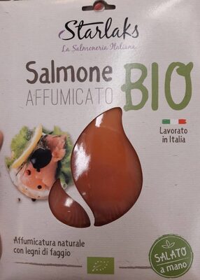 Salmone affumicato front packaging