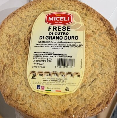 Frese di cutro front packaging