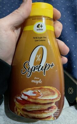 Syrup+ maple front packaging