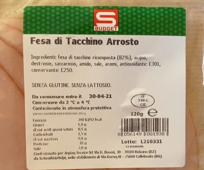 Fesa di tacchino arrosto