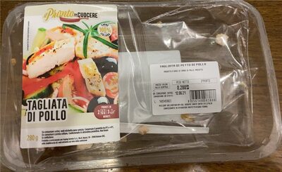 Tagliata di petto di pollo