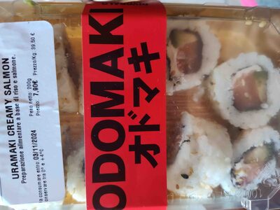 Uramaki creamy salmon