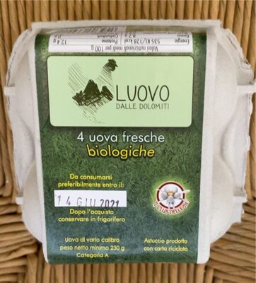 Luovo dalle Dolomiti front packaging