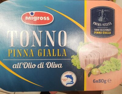Tonno Pinna Gialla front packaging