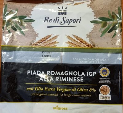 PIADA ROMAGNOLA IGP ALLA RIMINESE