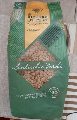 lenticchie verdi front packaging