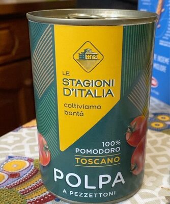 Polpa a pezzettoni front packaging