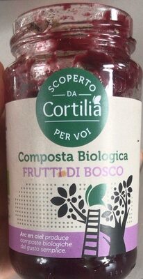 composta biologica frutti di bosco front packaging