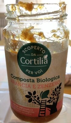 Composta biologica arancia e zenzero