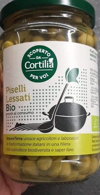 Piselli lessati bio