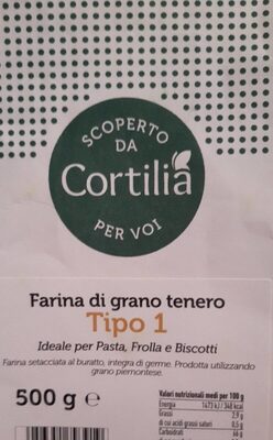 Farina di grano tenero tipo 1