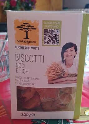 Biscotti noci e fichi