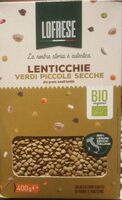 Lenticchie verdi piccole secche