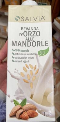 Bevanda d orzo alle mandorle