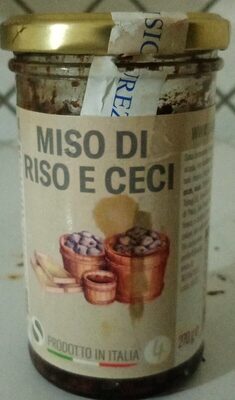 Miso di riso e ceci