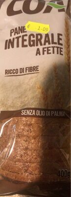 Pane integrale a fette