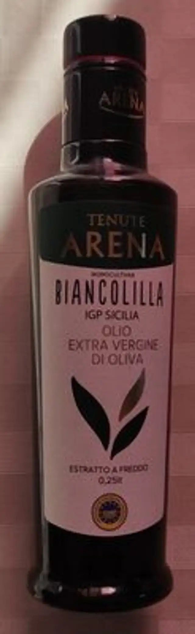 Olio EVO IGP Sicilia front packaging