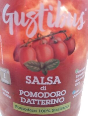 Salsa di Pomodoro datterino front packaging