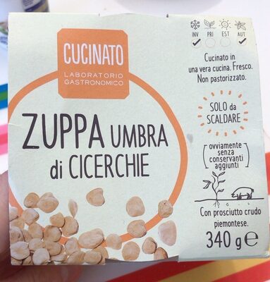 Zuppa umbra di cicerchie